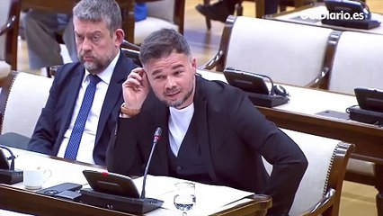 Tenso cara a cara entre Rufián e Illa en la comisión de las mascarillas en plena precampaña catalana