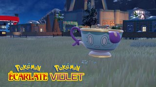 Théffroi Pokémon Écarlate et Violet : Comment l'obtenir et le faire évoluer en Polthégeist grâce aux théières ?