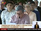 Gobierno de Colombia y ELN emiten comunicado en rechazo al asesinato del líder social Narciso Beleño