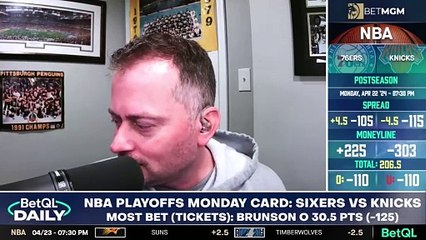 NBA Playoffs PROP BETS! Sixers vs Knicks GM 2