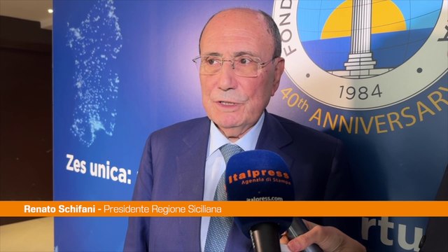 Schifani Zes unica è un'opportunità ma serve ridurre tempi procedure
