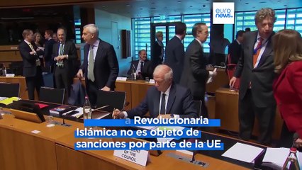 Скачать видео: La UE acuerda imponer nuevas sanciones a Irán para frenar la producción de drones y misiles