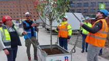 Tournai : fin du gros œuvre sur le chantier du CHwapi