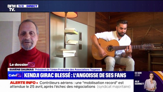 Kendji Girac blessé par balle: C'est un drame pour la communauté en général , affirme Eugène Daumas (président de l'Union française des associations tsiganes)