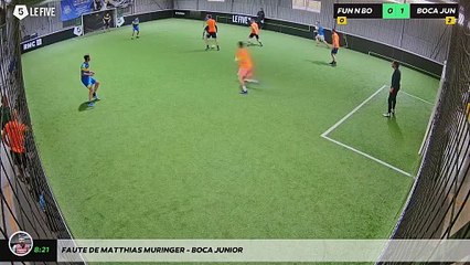 Faute de Matthias Muringer - BOCA JUNIOR