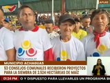 Comuneros del mcpio. Achaguas en Apure recibieron insumos para la siembra de 2.524 hectáreas de maíz