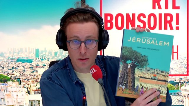 ISRAËL - Vincent Lemire, auteur de Histoire de Jérusalem , est l'invité de RTL Bonsoir