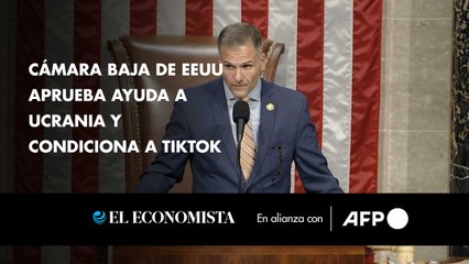 Cámara baja de EEUU aprueba ayuda a Ucrania y condiciona a TikTok