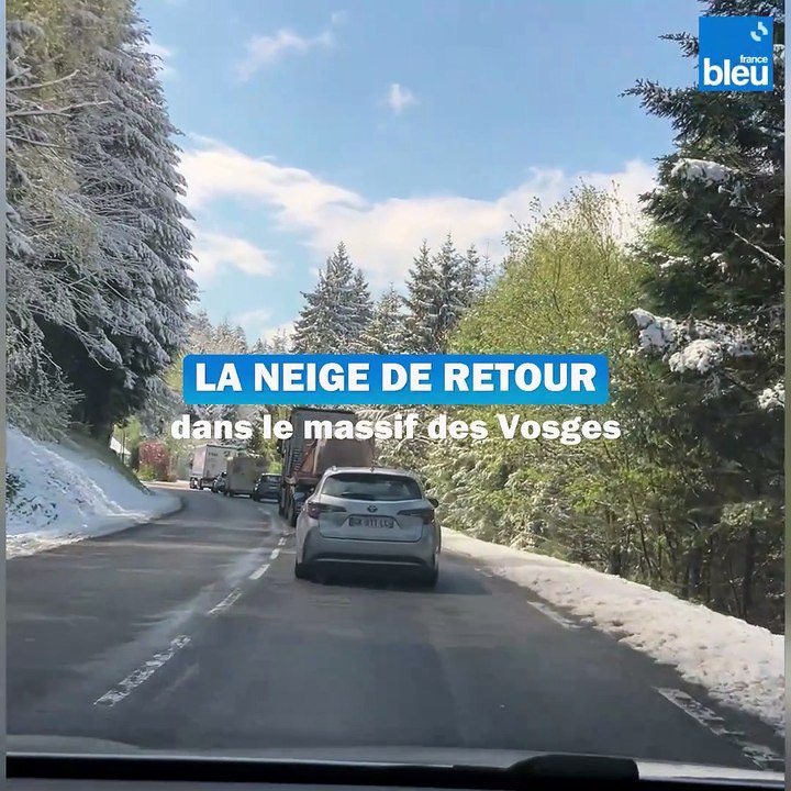 La neige de retour en quantité dans le massif des Vosges