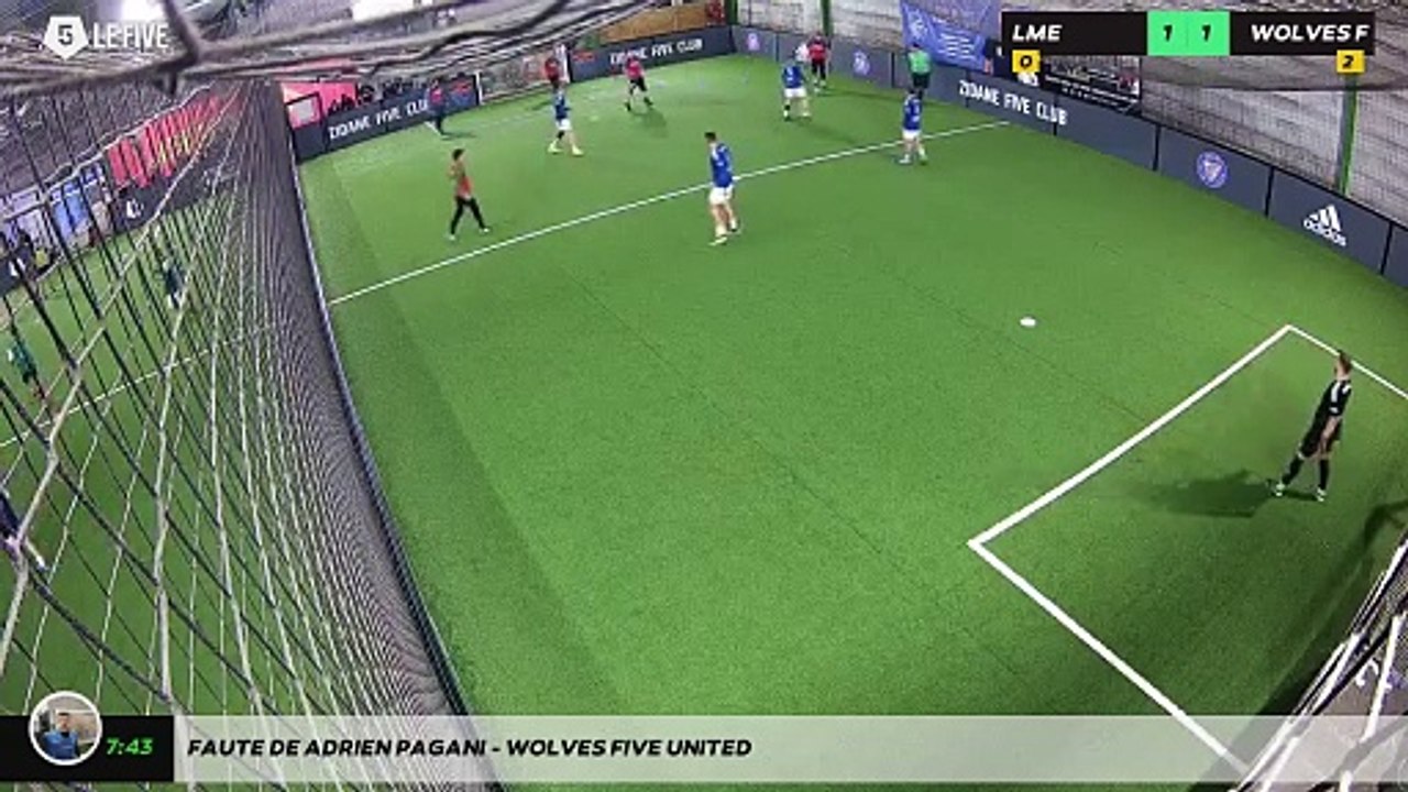 Faute de Adrien PAGANI - WOLVES FIVE UNITED