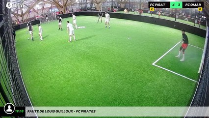 Faute de louis GUILLOUX - FC PIRATES