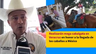 Realizarán mega cabalgata en Veracruz en honor a la llegada de los caballos a México