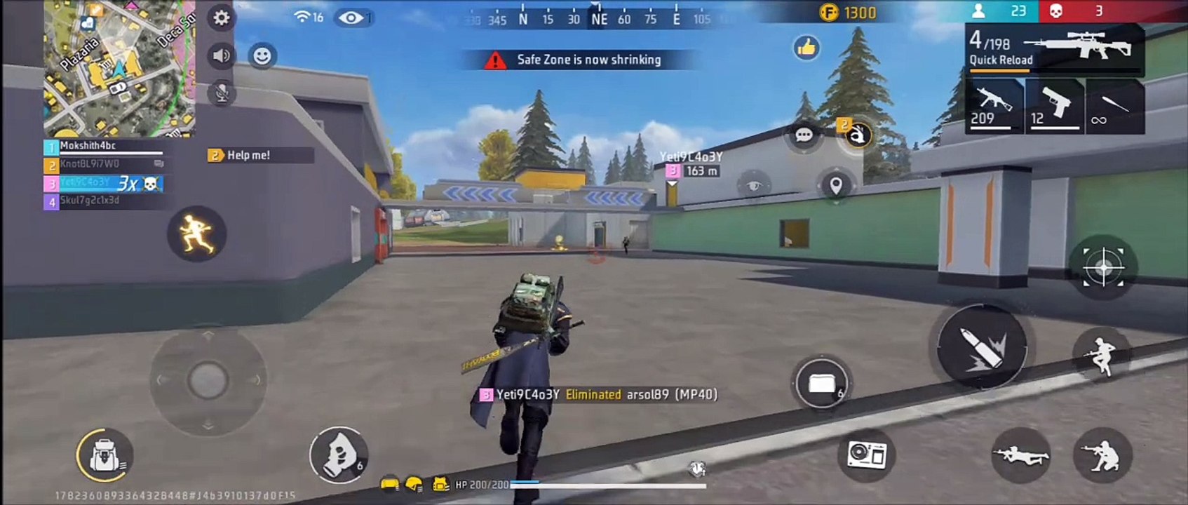 #vinod free fire  gameplay #3