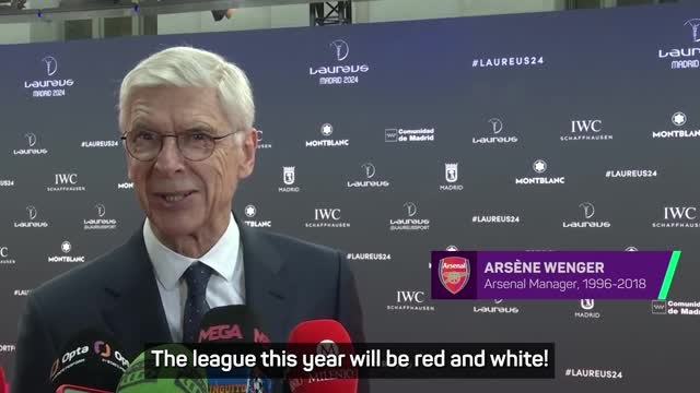 The league this year will be red and white - Wenger backing Arsenal
