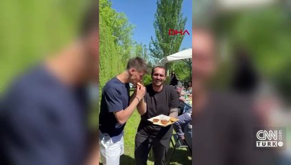 Arda Güler'den Real Madridli futbolculara mangal ziyafeti