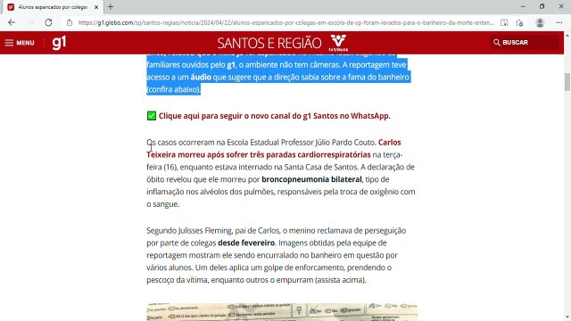 Alunos espancados por colegas em escola de SP foram levados para o 'banheiro da morte'; entenda