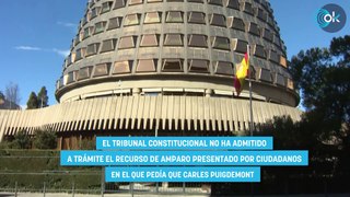 El Constitucional avala que Puigdemont se presente a las elecciones con el DNI caducado