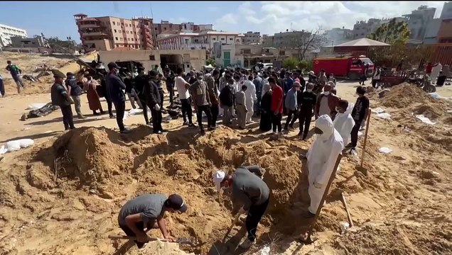 ONU exige investigação internacional após descoberta de valas comuns em hospitais em Gaza