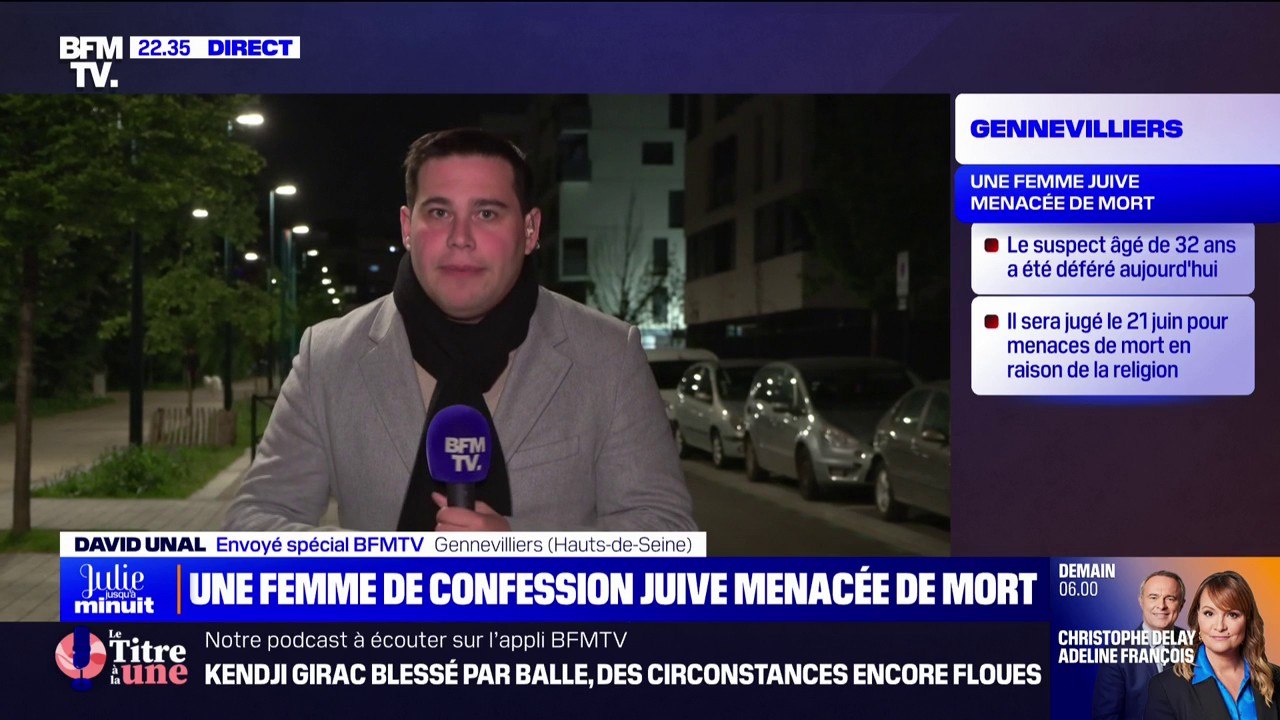 Gennevilliers: un homme interpellé après des accusations de menaces de mort sur une femme juive