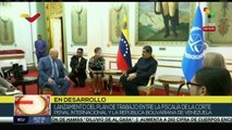 Presidente de Venezuela se reúne con fiscal de la CPI