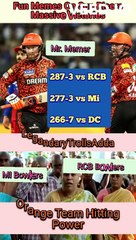 Descargar video: Fun Memes On Sun Risers Massive Victories | Orange Team Hitting Power | TATA IPL 2024 | Funny Shorts #legandarytrollsadda