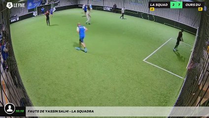 Faute de Yassin Salhi - LA SQUADRA