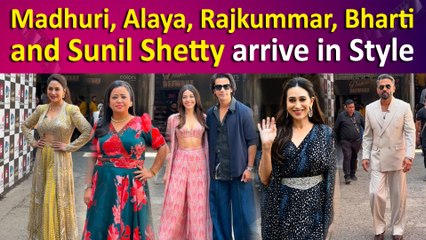 Celebs arrive in Glam Avatars at the sets of 'Dance Deewane'