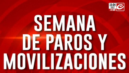 Download Video: Semana de paros y movilizaciones