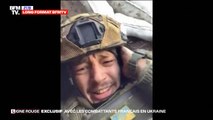 LIGNE ROUGE -  Charly, combattant français de 29 ans, tient une tranchée entre les positions ukrainiennes et russes