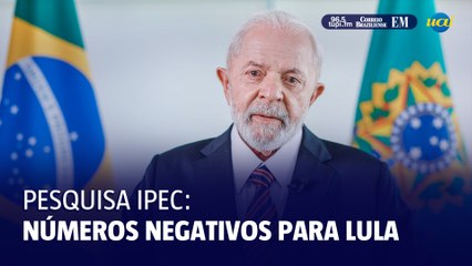 Download Video: Pesquisa IPEC: Números negativos para Lula