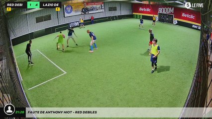 Faute de Anthony Hiot - RED DEBILES