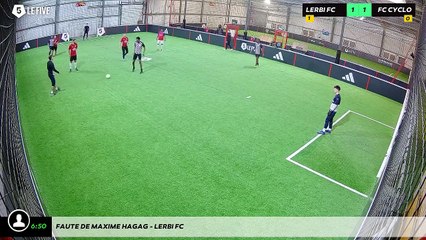 Faute de maxime hagag - Lerbi FC
