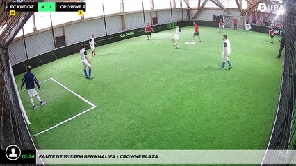 Faute de Wissem BEN KHALIFA - CROWNE PLAZA