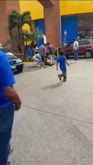 Someten a ladrón en bulevar Morazán