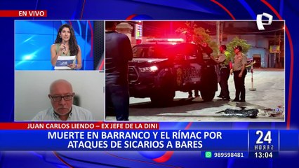 Exjefe de la DINI exige mano dura contra el sicariato tras asesinato en Barranco y Rímac