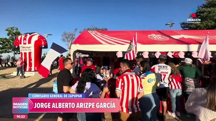 97 personas detenidas por riña entre aficionados de Chivas | #ImagenNoticiasGDL con #FabiolaAnaya