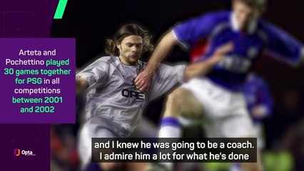 Arteta remembers influence of 'father' figure Pochettino