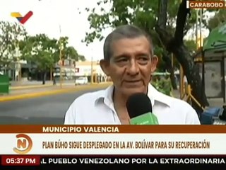 Carabobo | Plan Búho avanza con la rehabilitación de las avenidas del municipio Valencia