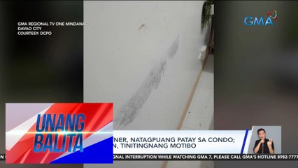 Mag-live in partner, natagpuang patay sa condo; crime of passion, tinitingnang motibo | UB
