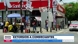 Comerciantes ambulantes de Azcapotzalco denuncian cobro de piso