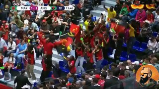 ملخص مباراة المغرب وانغولا 5-1 في نهائي كأس أفريقيا لكرة القدم داخل الصالات 2024