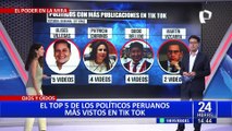 ¿Quiénes son los políticos más activos en TikTok?