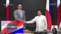 PBBM at Qatar leader Sheikh Al Thani, nagharap sa bilateral meeting | UB