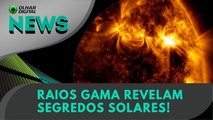 Raios gama revelam segredos solares! | 22:04:2024 | #OlharDigital
