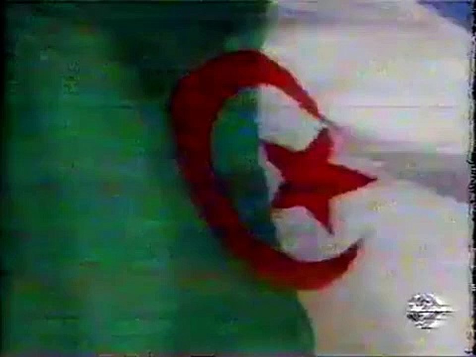 Algeria National Anthem On TV -1993-