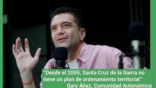 Gary Áñez cuestiona la actual gestión edil