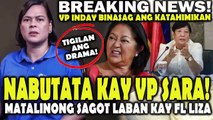 Bravo! VP Inday palaban na sinagot si FL Liza, may pasimpleng PATAMA din ky PBBM.