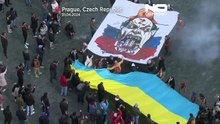 تجمع في براغ لدعم أوكرانيا من خلال "الخطة الأستونية"