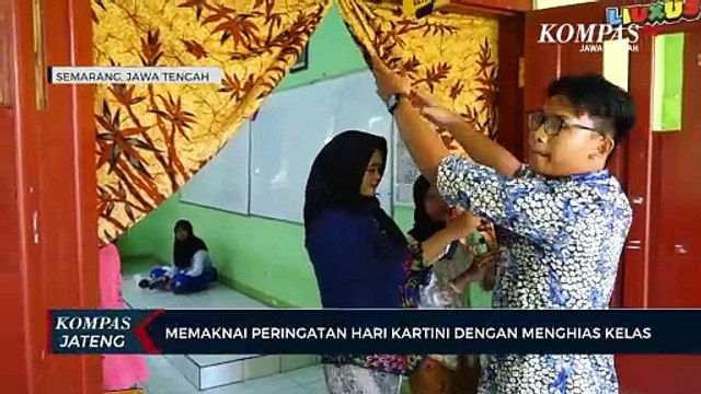 Memaknai Peringatan Hari Kartini dengan Menghias Kelas