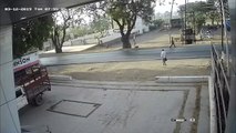 Sakri Dengarours Road Accident Live CCTV Footage(360P)